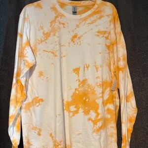 Large Long Sleeve Tie Dye Tee